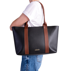 CARTERA DAMA PICCADILLY 0125403 PRETO/MARRON