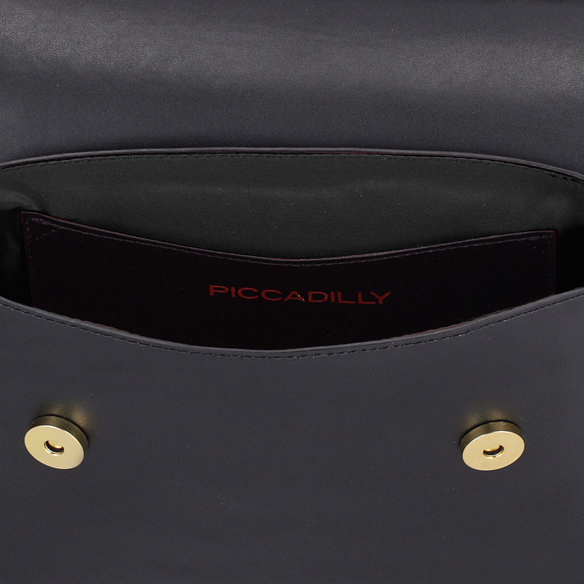 CARTERA DAMA PICCADILLY 0125406 PRETO/CONHAQUE