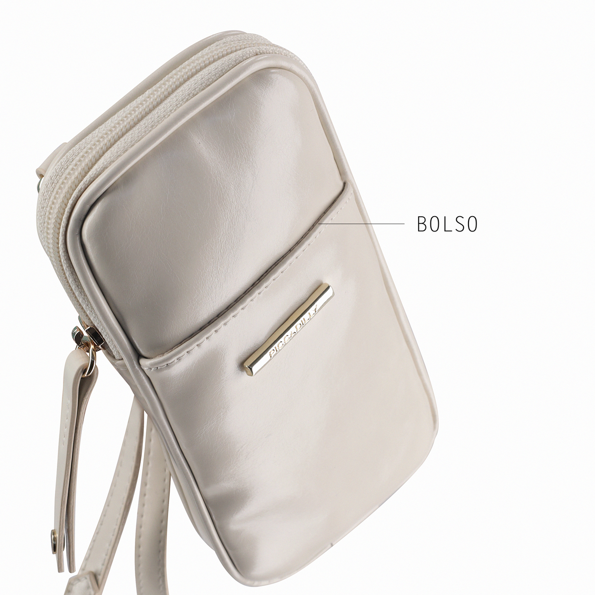 CARTERA DAMA PICCADILLY 0125412 OFF WHITE