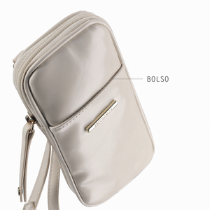 CARTERA DAMA PICCADILLY 0125412 OFF WHITE