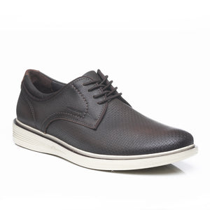 ZAPATO HOMBRE PEGADA CUERO COFFE/CONHAQUE 126113-05