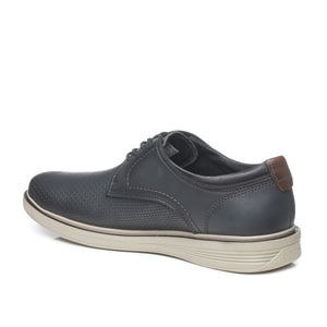 ZAPATO HOMBRE PEGADA CUERO BLUE CONHAQUE 126113-06