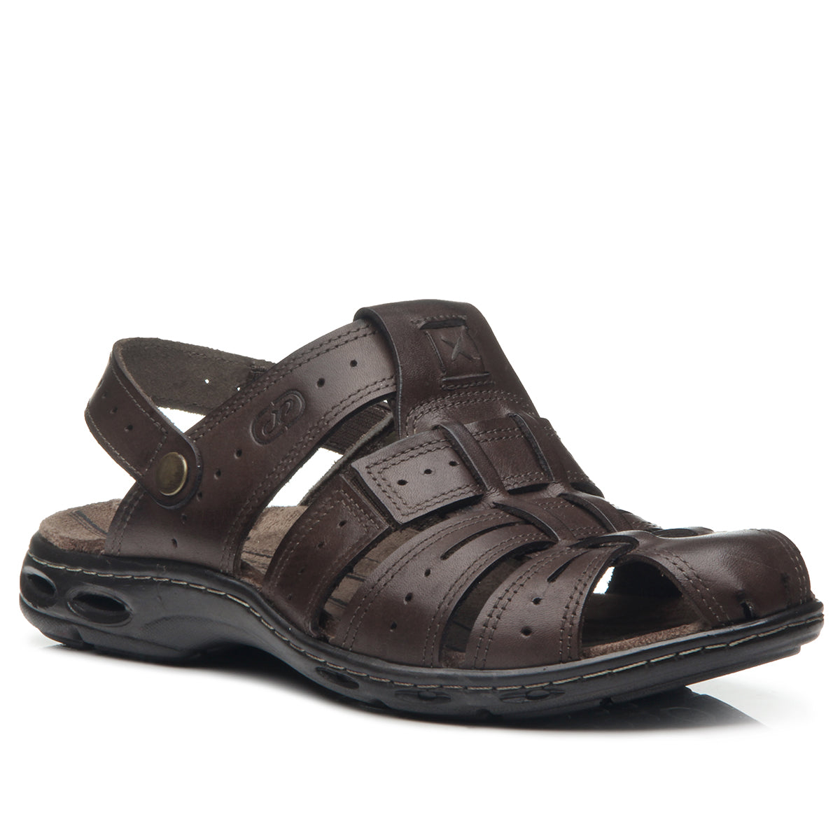 SANDALIA HOMBRE PEGADA CASUAL CRAVO 130687-03