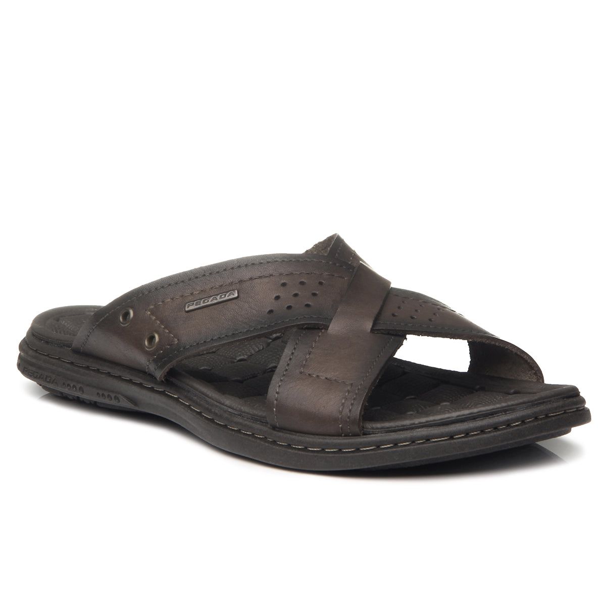 SANDALIA HOMBRE PEGADA CASUAL CRAVO 131222-02