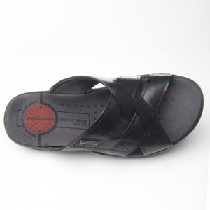 SANDALIA HOMBRE PEGADA CASUAL PRETO 132235-03