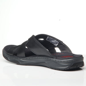 SANDALIA HOMBRE PEGADA CASUAL PRETO 132235-03