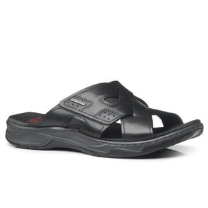 SANDALIA HOMBRE PEGADA CASUAL PRETO 132235-03