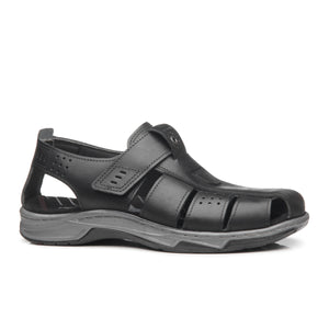 SANDALIA HOMBRE PEGADA CASUAL PRETO 132255-04
