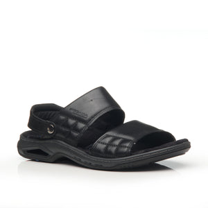 SANDALIA HOMBRE PEGADA CASUAL PRETO 133221-03
