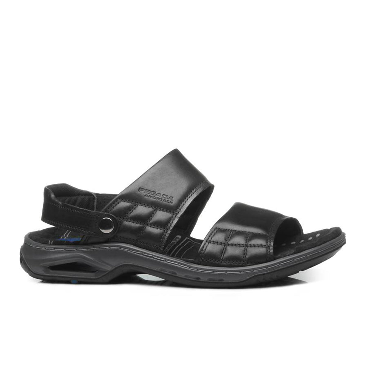 SANDALIA HOMBRE PEGADA CASUAL PRETO 133221-03