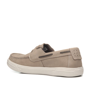 MOCASIN HOMBRE PEGADA CUERO AREIA CRAVO 141801-01