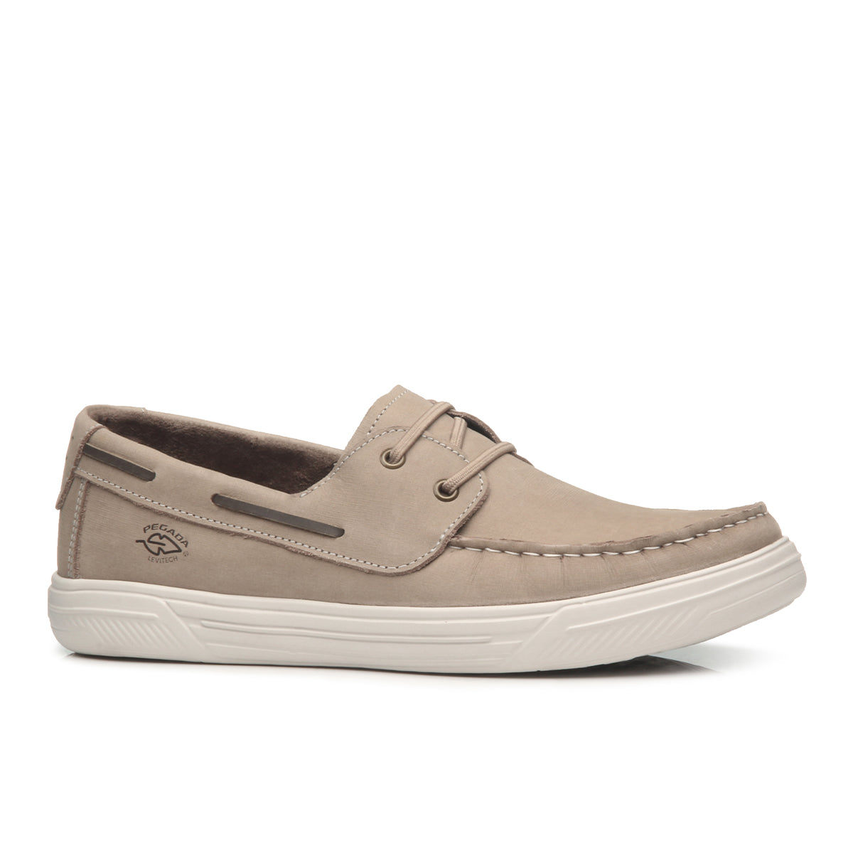 MOCASIN HOMBRE PEGADA CUERO AREIA CRAVO 141801-01