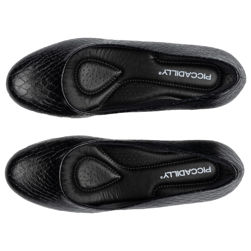 ZAPATO PICCADILLY PRETO 14313300000305