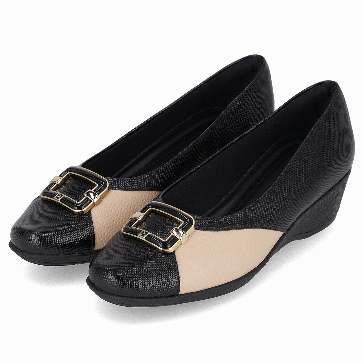 ZAPATO MUJER PICCADILLY CASUAL PRETO/BRULE 14324800000001