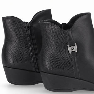 BOTIN MUJER PICCADILLY CASUAL PRETO 14324900000003