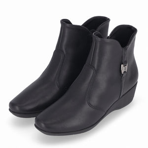 BOTIN MUJER PICCADILLY CASUAL PRETO 14324900000003