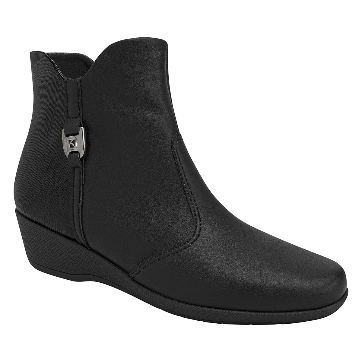 BOTIN MUJER PICCADILLY CASUAL PRETO 14324900000003