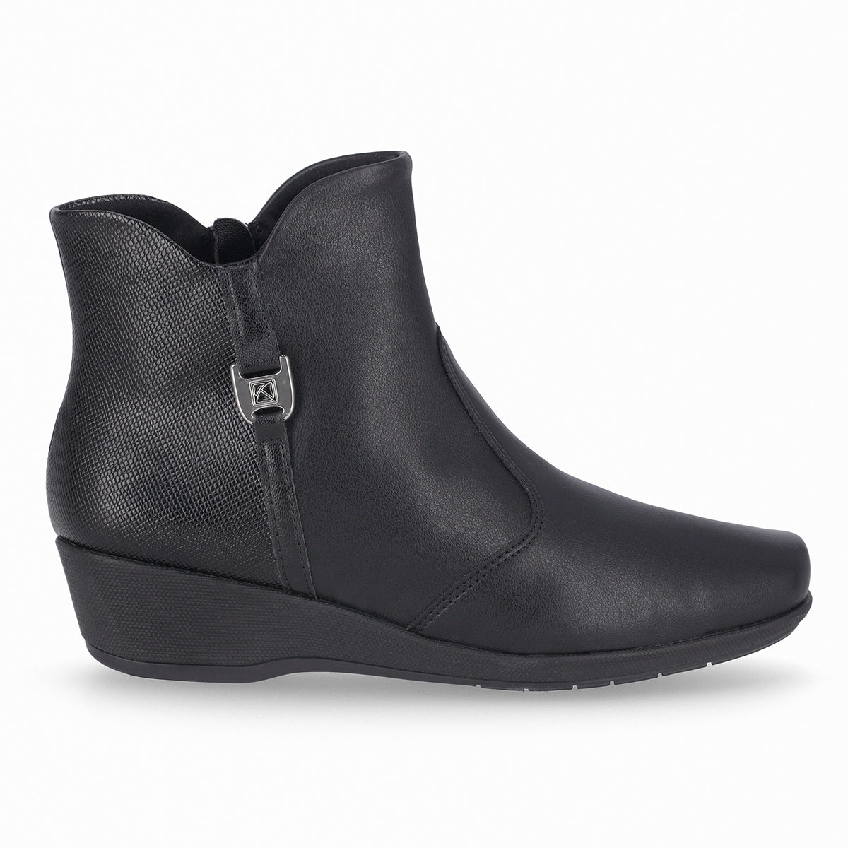 BOTIN MUJER PICCADILLY CASUAL PRETO 14324900000003