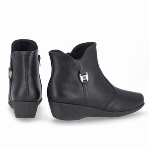 BOTIN MUJER PICCADILLY CASUAL PRETO 14324900000003