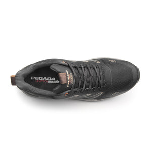 BOTIN HOMBRE PEGADA CUERO PRETO 150401-08