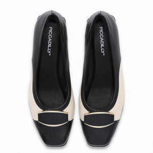 ZAPATO JOANETE MUJER PICCADILLY PRETO/OFF WHITE 16011400000006