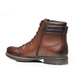 BOTIN HOMBRE PEGADA CUERO PINHAO/BROWN 180748-07