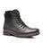 BOTIN HOMBRE PEGADA CUERO CROMO/PRETO 180748-09
