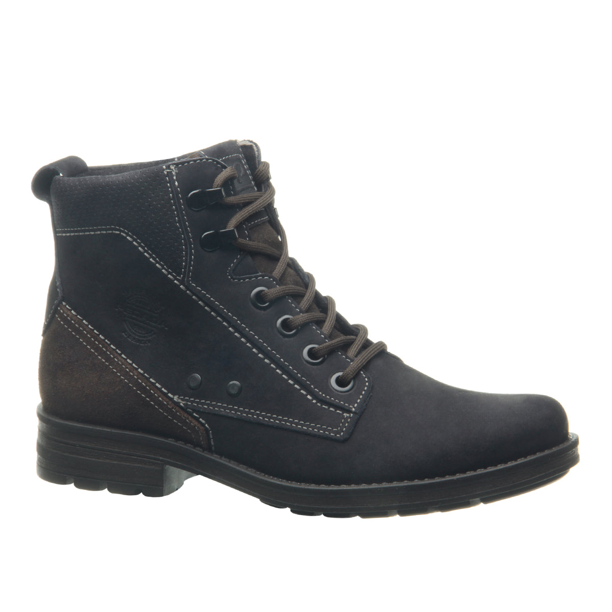 BOTIN HOMBRE PEGADA CUERO COFFE 181301-08