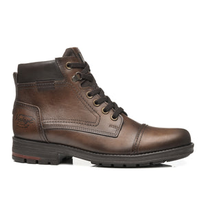 BOTIN HOMBRE PEGADA CUERO CASTANHO/BROWN 181313-10