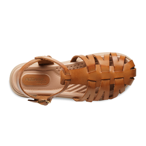 SANDALIA MUJER PEGADA CASUAL WHISKY 232820-03