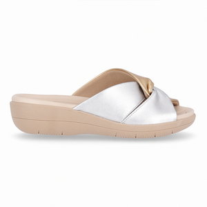 SANDALIA FASCITE MUJER PICCADILLY CASUAL PRATA/OURO 23902300000010