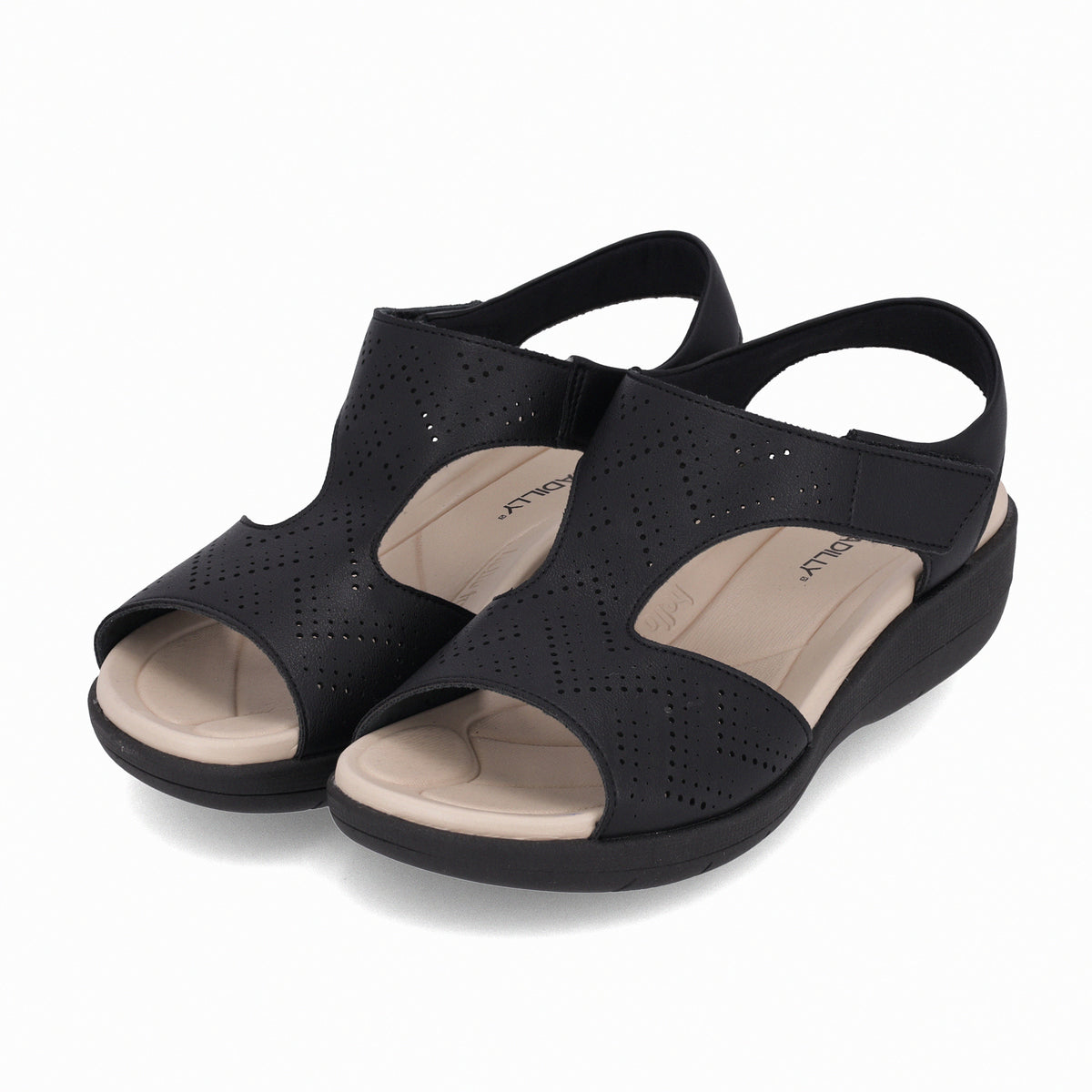 SANDALIA FASCITE MUJER PICCADILLY CASUAL PRETO 23903000000008