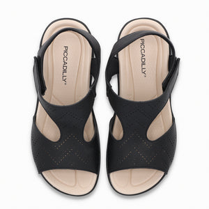 SANDALIA FASCITE MUJER PICCADILLY CASUAL PRETO 23903000000008