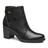 BOTIN MUJER PEGADA CUERO VESTIR PRETO 280402-05