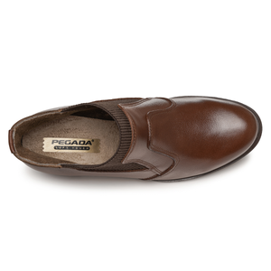 BOTIN MUJER PEGADA CUERO VESTIR PINHAO 280403-02