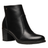 BOTIN MUJER PEGADA CUERO VESTIR PRETO 280406-03