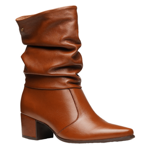 BOTIN MUJER PEGADA CUERO VESTIR PINHAO 280901-04