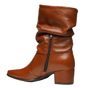 BOTIN MUJER PEGADA CUERO VESTIR PINHAO 280901-04