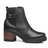 BOTIN MUJER PEGADA CUERO CASUAL PRETO 281309-05
