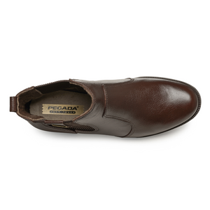 BOTIN MUJER PEGADA CUERO CASUAL PINHAO 282003-15