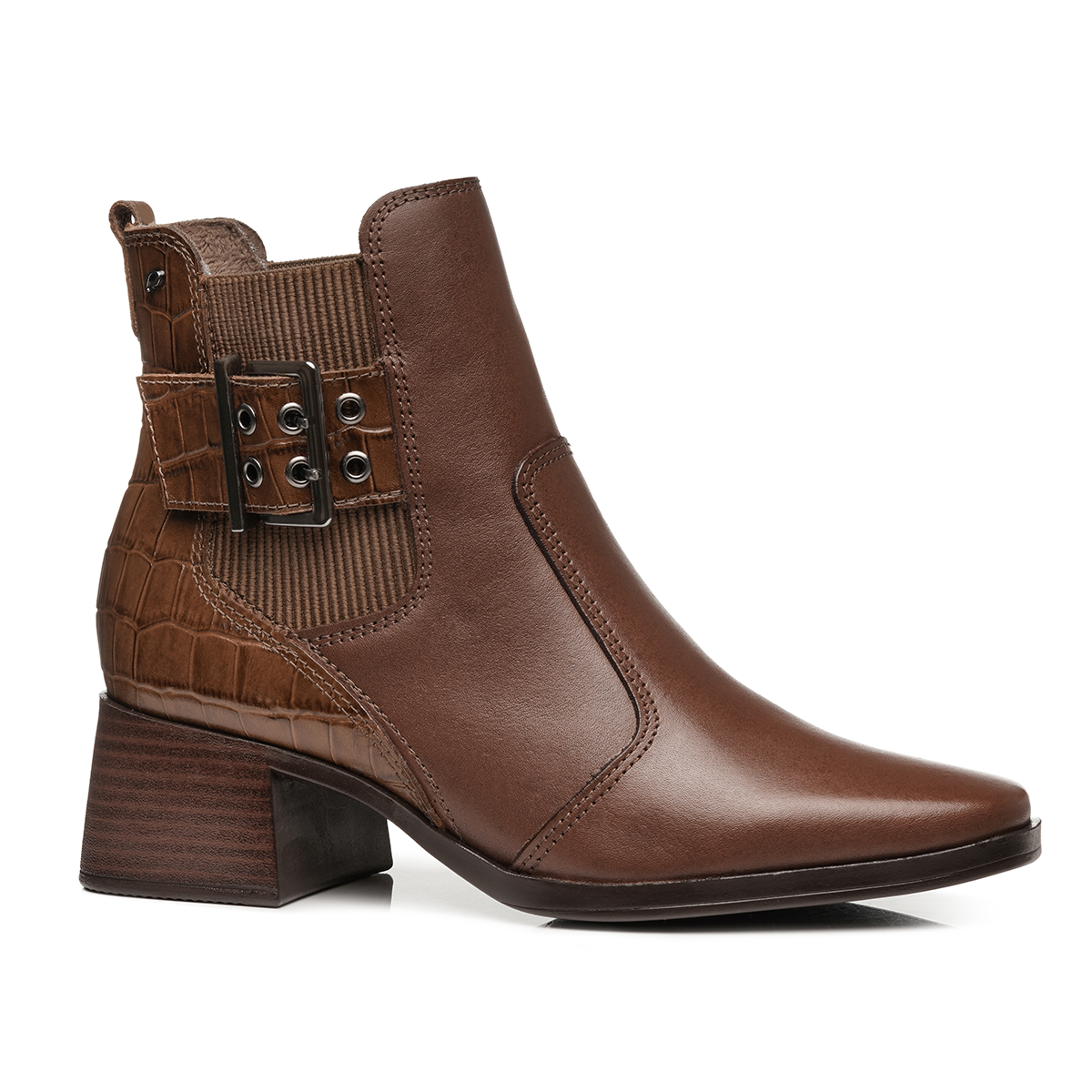 BOTIN MUJER PEGADA CUERO VESTIR PINHAO 282351-04
