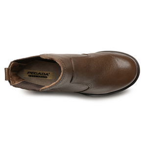 BOTIN MUJER PEGADA CUERO VESTIR TOFEE 282603-01