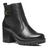 BOTIN MUJER PEGADA CUERO VESTIR PRETO 282603-02