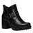 BOTIN MUJER PEGADA CUERO VESTIR PRETO 282604-04