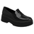 MOCASIN MUJER PICCADILLY PRETO 31801500000011