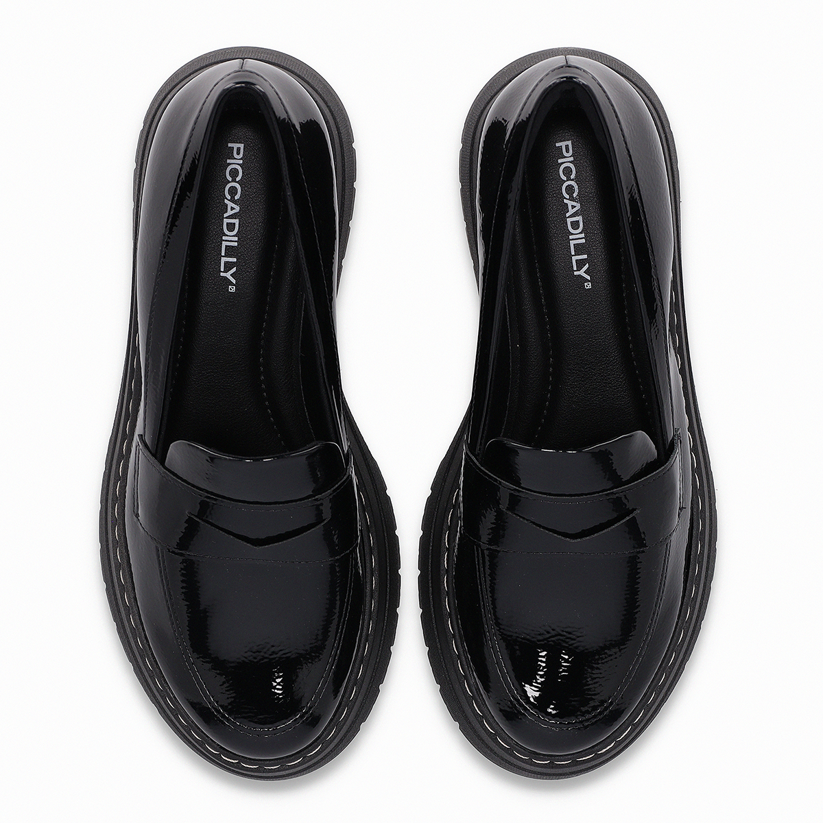 MOCASIN MUJER PICCADILLY PRETO 31801500000011