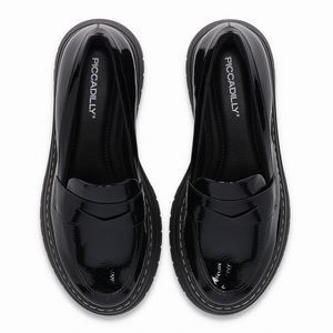 MOCASIN MUJER PICCADILLY PRETO 31801500000011