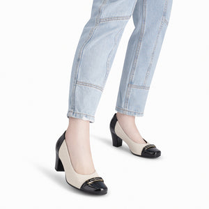 ZAPATO MAXI MUJER PICCADILLY PRETO/OFF WHITE 34400200000001