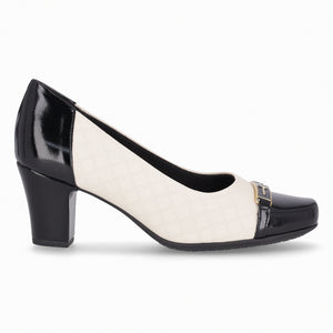 ZAPATO MAXI MUJER PICCADILLY PRETO/OFF WHITE 34400200000001
