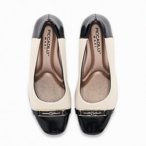 ZAPATO MAXI MUJER PICCADILLY PRETO/OFF WHITE 34400200000001